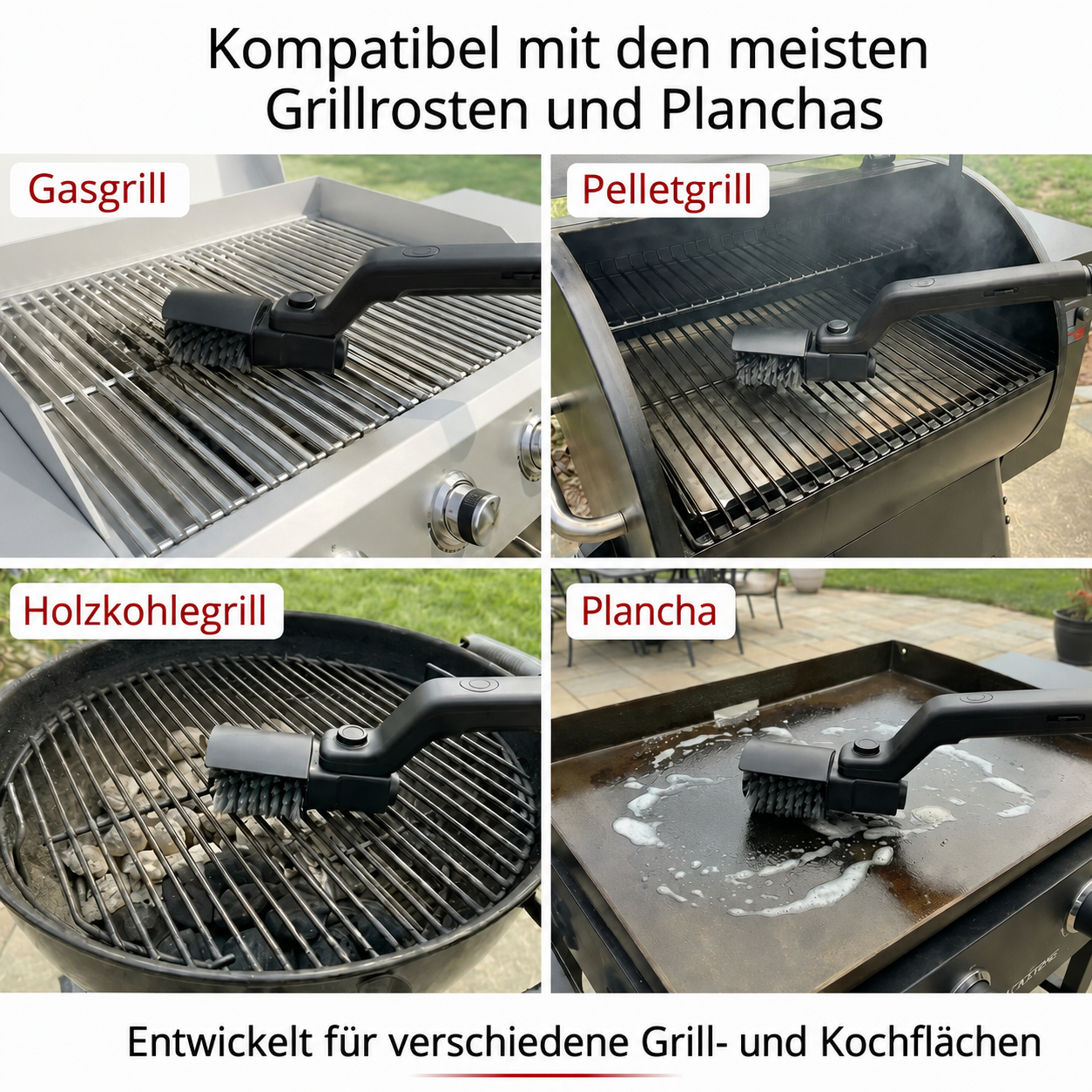 Brazlo Elektrische Grillbürste